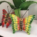 Colorful Butterfly Metal Art