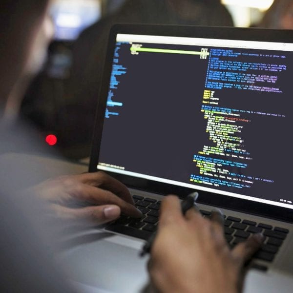 Haitian Developer & Programmer coding