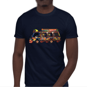 Gade on Tap Tap - Short-Sleeve Unisex T-Shirt - Haitian transport
