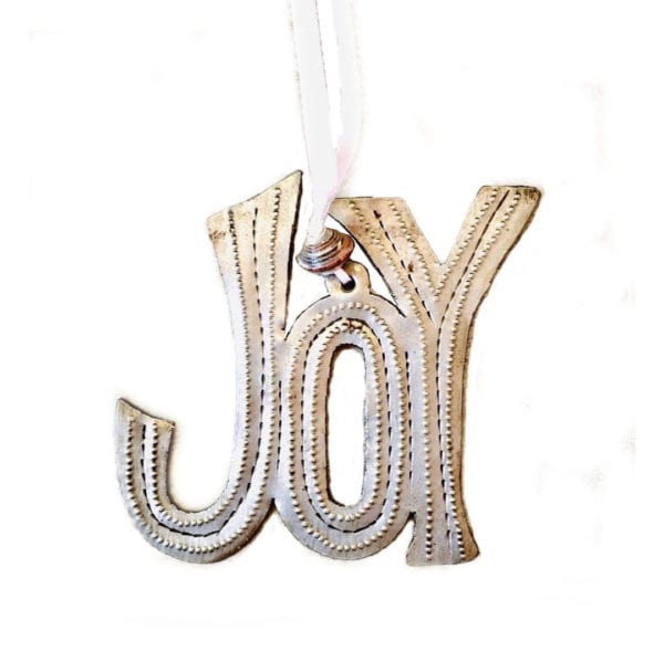 Joy Ornament by Papillon - Christmas Ornament